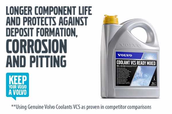 Volvo Coolants - Keep your Volvo a Volvo