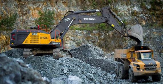 Volvo EC950E crawler excavator