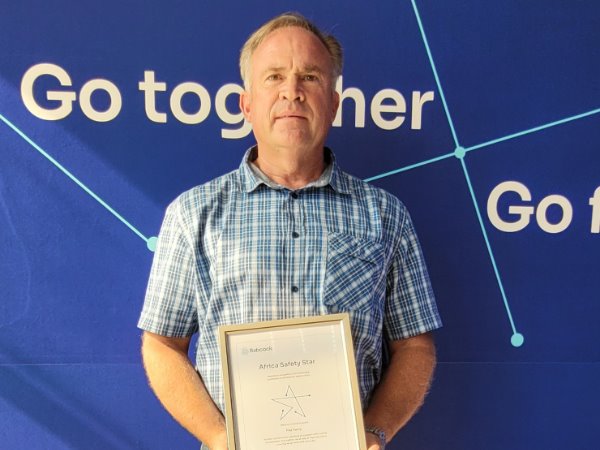 Babcock Africa, Media, Piet wins Africa Safety Star for January 2026 