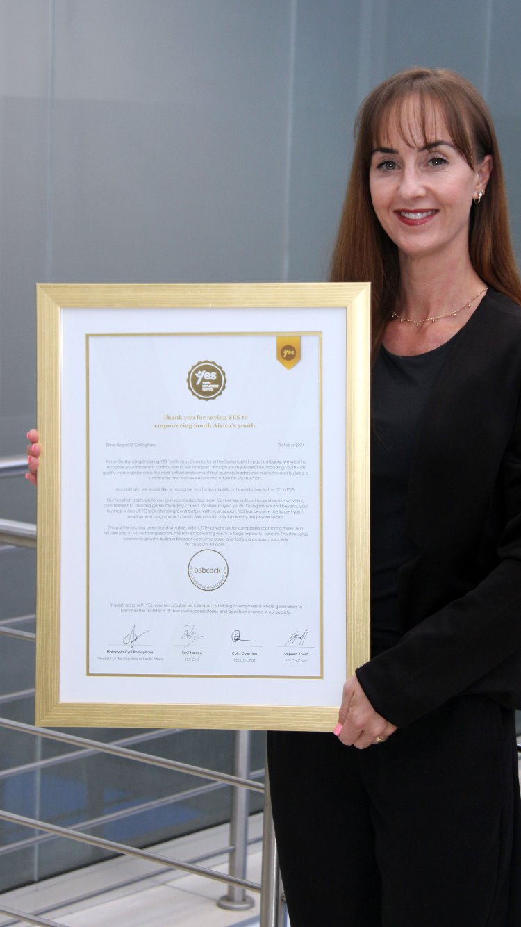 Babcock Africa, Media, Babcock Africa named a Top 50 Champion of Youth Employment Service (YES)