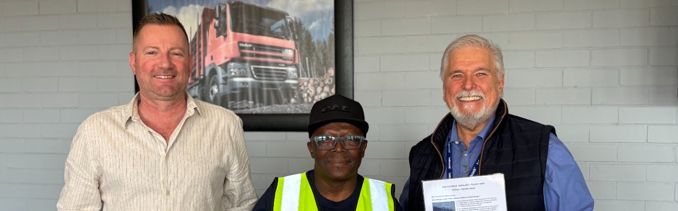 Babcock Africa, Media, Innovative tyre storage wins Africa Safety Star October 2025