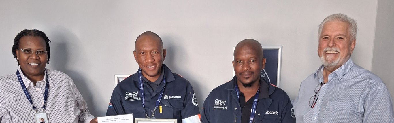 Babcock Africa, Media, Safety and expertise drive successful Omnia Boiler Project