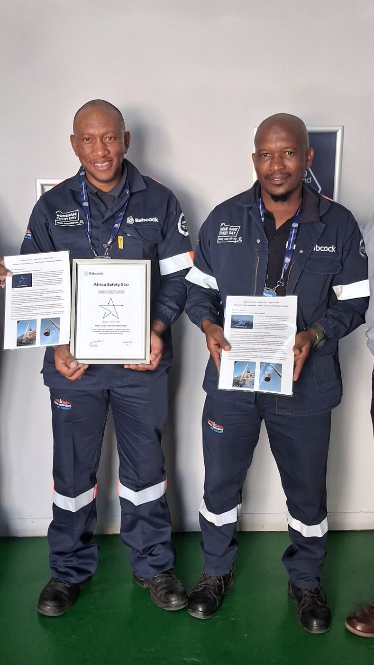 Babcock Africa, Media, Safety and expertise drive successful Omnia Boiler Project