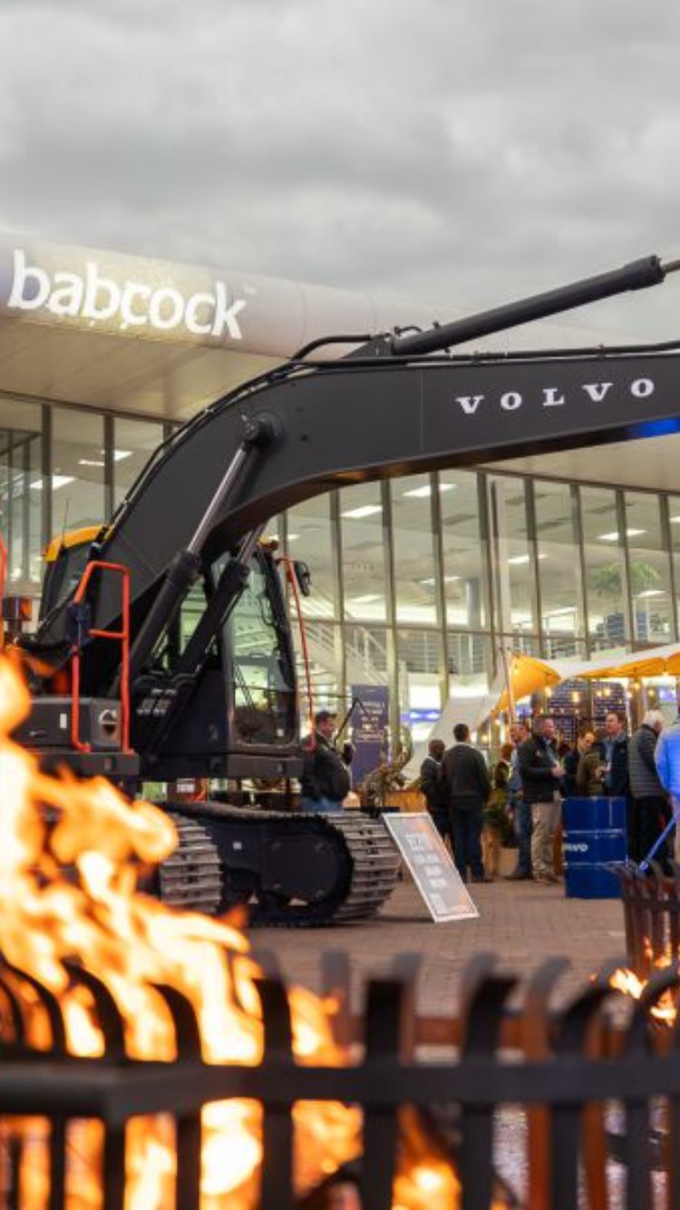 Babcock Africa, Media, Babcock unveil new Volvo Haulers and Excavators 