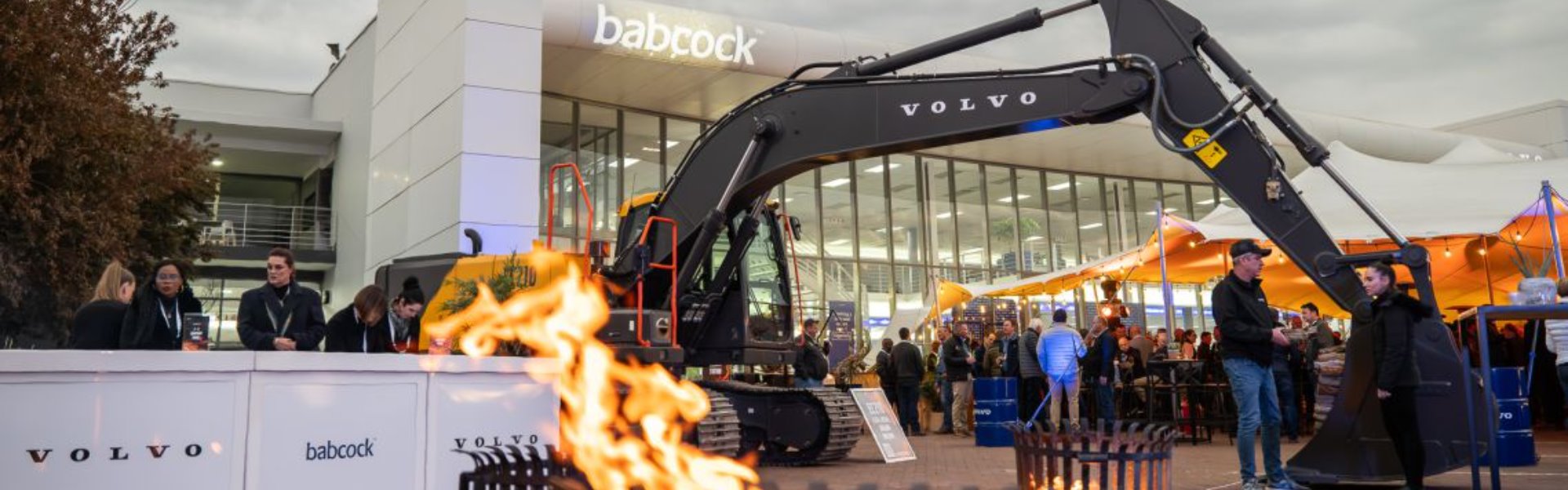 Babcock Africa, Media, Babcock unveil new Volvo Haulers and Excavators 