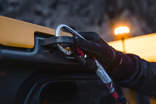 Harness anchor points