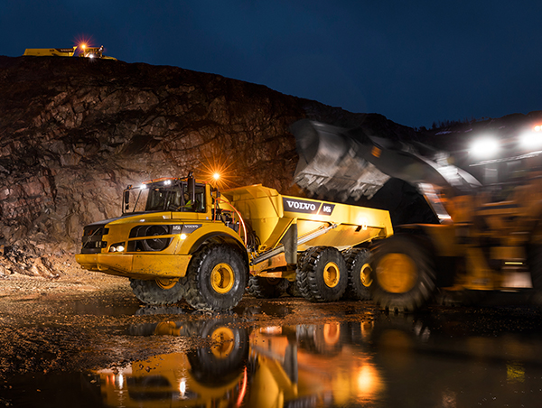 Volvo A45G - Old model