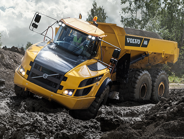 Volvo A35G - Old model