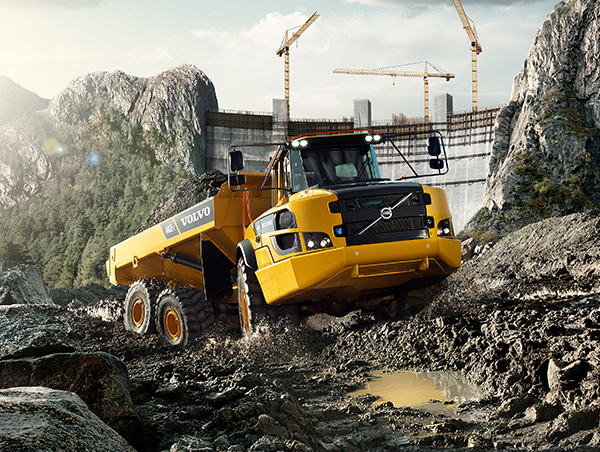 Volvo A40G - Old model