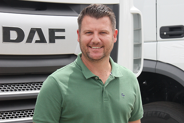 Rhenier Kapp, newly appointed Business Development Manager - Transport Solutions