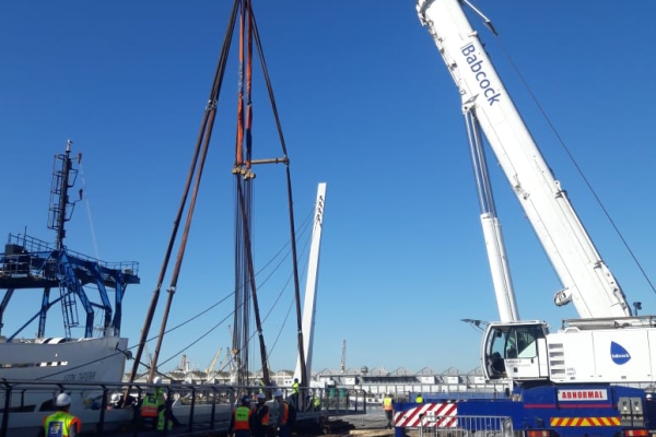 Babcock Africa, Related Articles, Plant Services, Babcock swings into action at V&A Waterfront