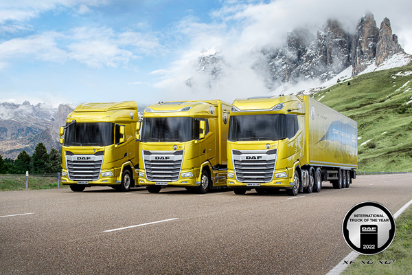 Babcock Africa, News, DAF XF, XG and XG⁺ Awarded International Truck of the Year 2022