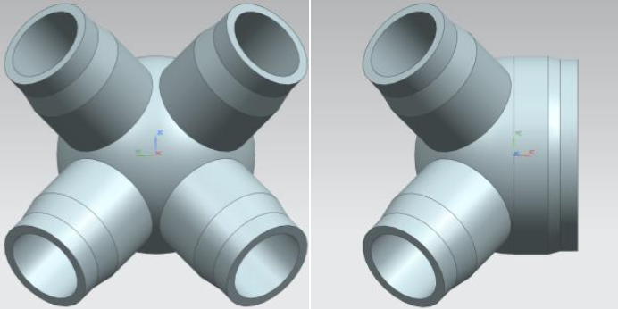 model of spherical header